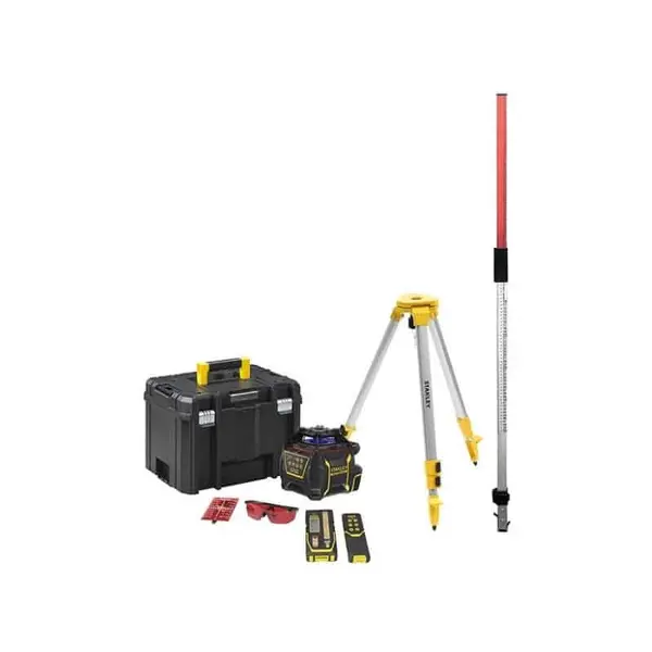 STANLEY Pack investissement laser rotatif rouge batterie RL600L - FMHT77224-1