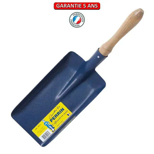 Pelle à feu carrée emmanchée - PERRIN