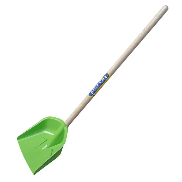 Pelle à neige enfant 19 cm - manche pomme 60 cm - verte - PERRIN