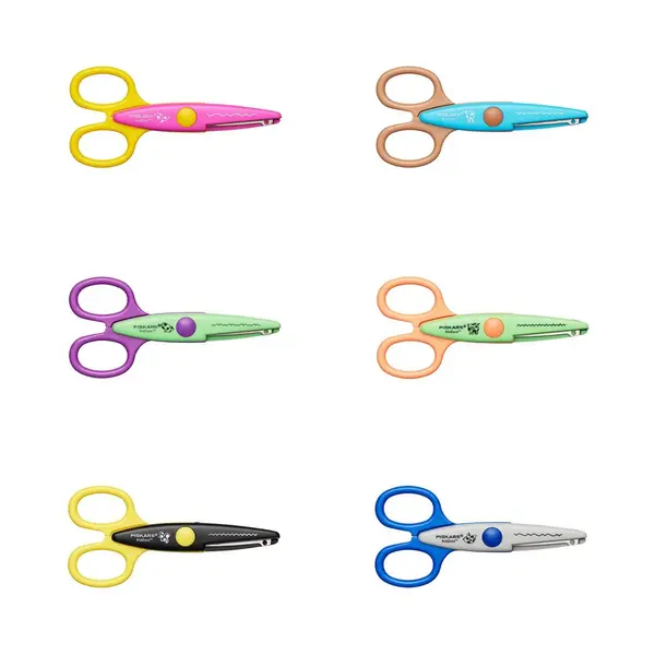 Set de 6 ciseaux cranteurs Kidzors - FISKARS