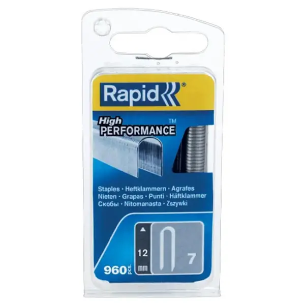 Agrafe 7/12Mm Galva Pour Cable (Blister De 960) Rapid