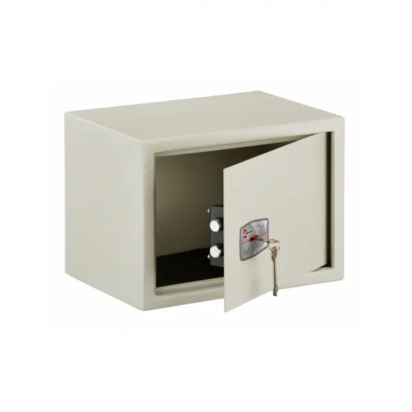 Coffret de sécurité à poser Sedan, fermeture par clé, 2 pênes, 15L - THIRARD