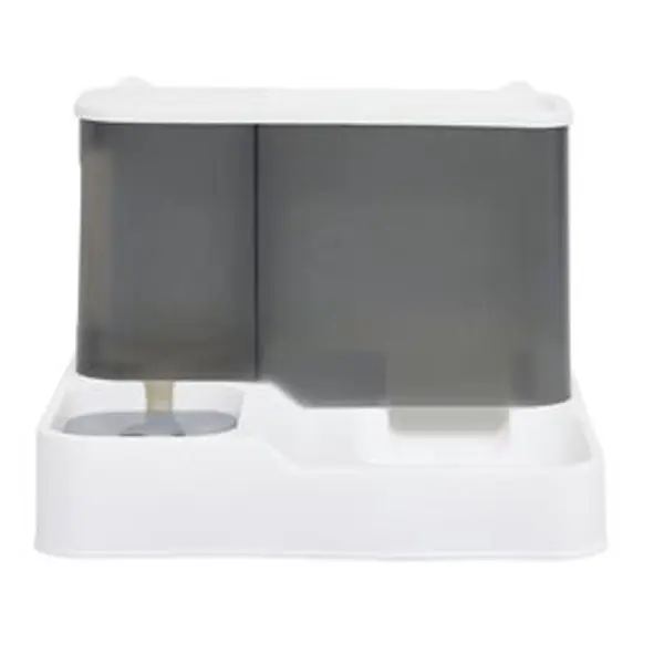 Distributeur croquette 2,5kg et eau 900ml avec flotteur