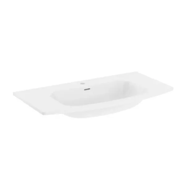 Plan vasque céramique New Anco pour meuble galbé New Anco