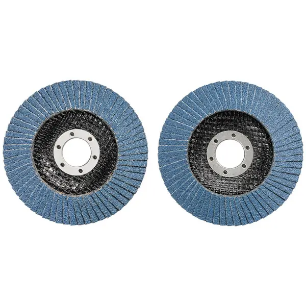 2 disques à lamelles 115 40/80 pour meuleuse d'angle - KWB by Einhell