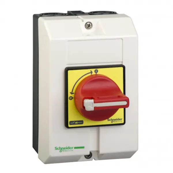 VCF1GE Schneider - Coffret interrupteur sectionneur 3P 25A - Étanche IP65 - TeSys Vario VCF