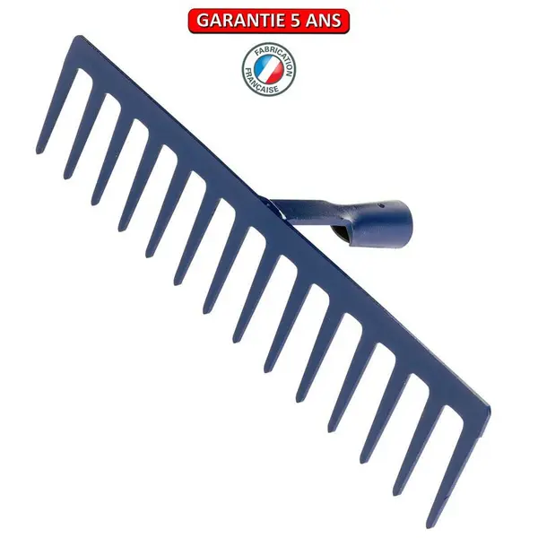 Râteau forgé 12 dents droites sans manche - PERRIN