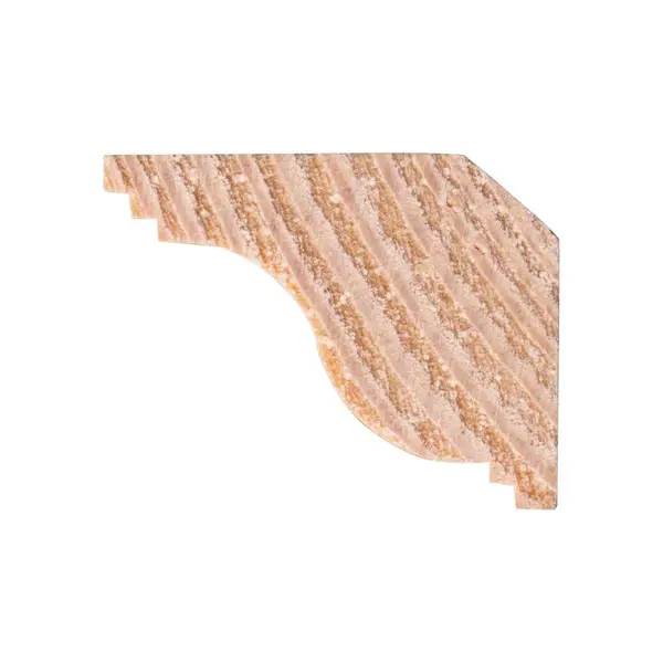 Moulure de plafond en pin 240 x 3,6 x 2,8 cm