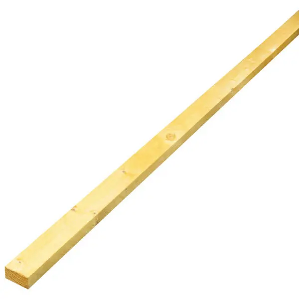 Latte liteau en épicéa traitée classe 2 - L. 4000 x l. 40 x Ép. 27 mm