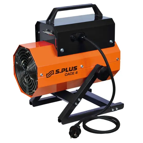 S.PLUS Canon à air chaud électrique et mobile CACE 4 - 210 1562