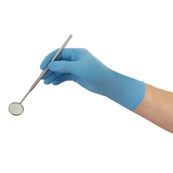 Boîte de 100 gants nitrile bleu