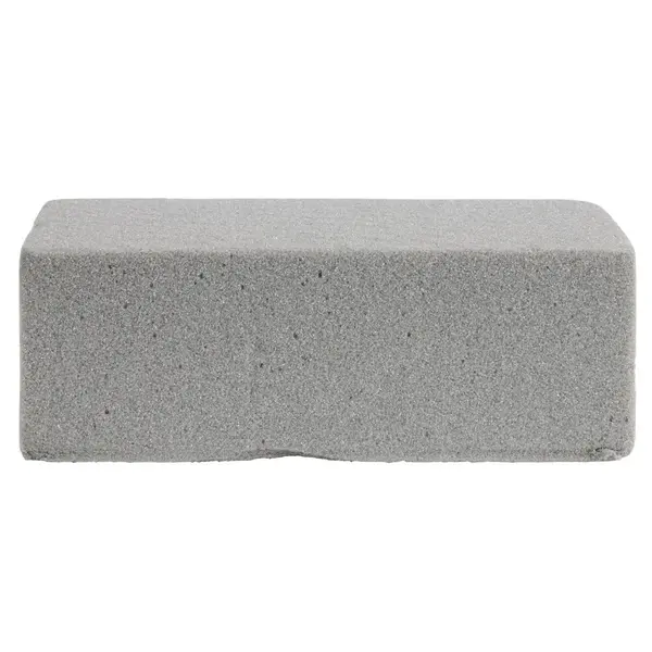 Mousse florale grise pour fleurs fraîches 23x11xH8 cm