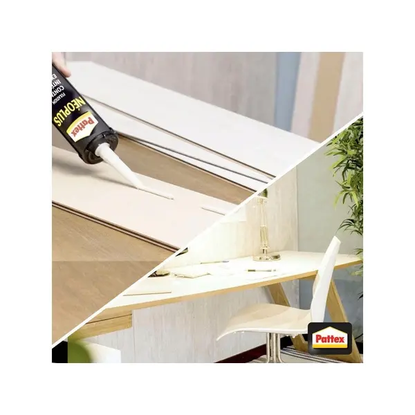 Colle fixation contact neoprene int/ext pattex neoplus cartouche 390ml - PATTEX