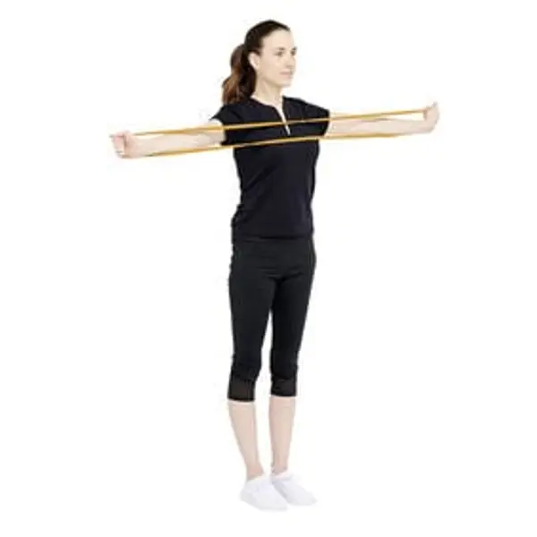 Élastique fitness force 2 à 7 jaune