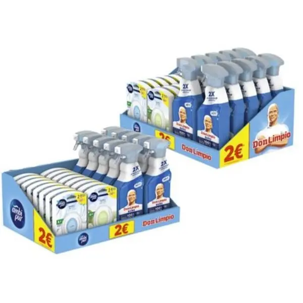 Ambipur Ba�O Lote + Donlimp Spra(8+8+10)