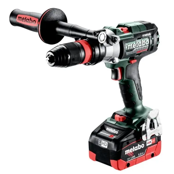 Perceuse à percussion 18 V SB 18 LTX-3 BL Q I Metal - 2x5,5Ah - 65Nm - Coffret metaBOX - batterie incluse - Metabo