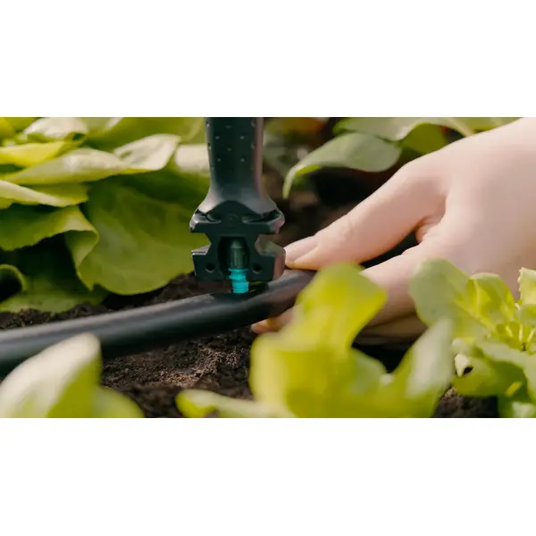 Kit d'initiation goutte-à-goutte pour potagers, plates-bandes et bordures de fleurs - 60 m² - GARDENA