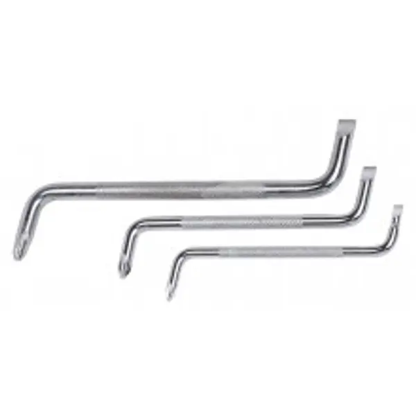 Tournevis coudes Jeu de 3 tournevis : Plat 3 - Pz0 / Plat 5 - Pz1 / Plat 6 - Pz2 - Kreator