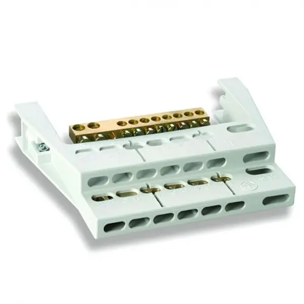 22008 IDE Barrette de terre pour coffret PRYMA 8 modules 2x(8+2 connexions)