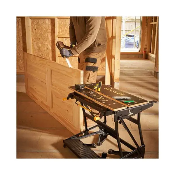 STANLEY Etabli-étau pliable 2 en 1 serrage vertical - STST83800-1