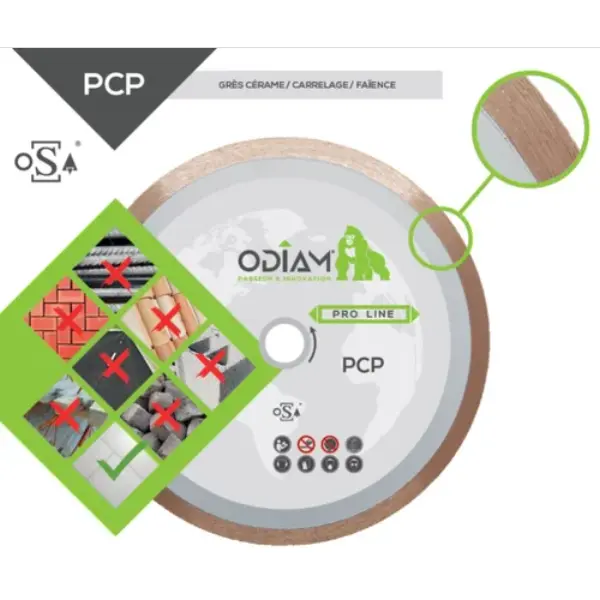Disque diamant - PCP
