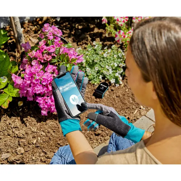 Kit smart Multi-Channel Irrigation Control + Sensor - jusqu'à six zones de jardin - GARDENA