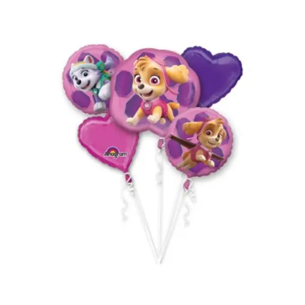 Bouquet Ballons Paw Patrol Skye & Everest 3482801