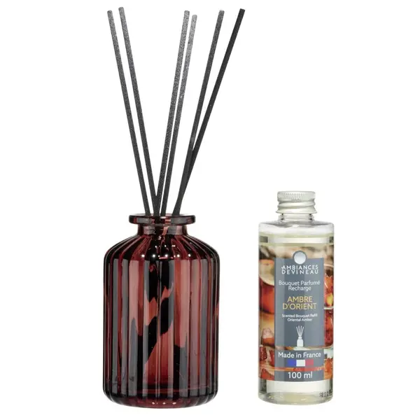 Bouquet parfumé Ambiances Devineau senteur ambre d'Orient 115ml