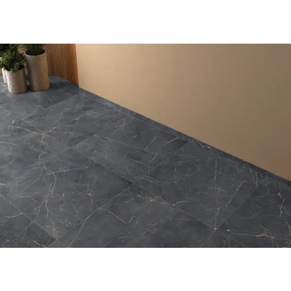 Carrelage de sol intérieur "Sublime 3D" noir