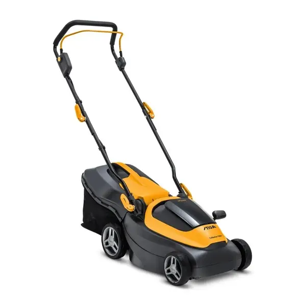 Tondeuse sans fil batterie 2Ah incluse - Collector 136e kit - 250 m² - largeur coupe 34 cm - jaune - Stiga