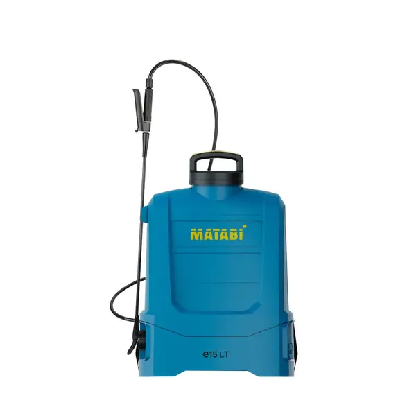 Pulvérisateur électrique à dos - Matabi E15LT - 15L - Batterie 12V vendue séparément - MATABI