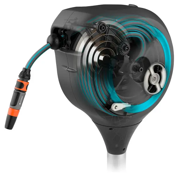 Dévidoir automatique sur pic RollUp M 20 m - GARDENA