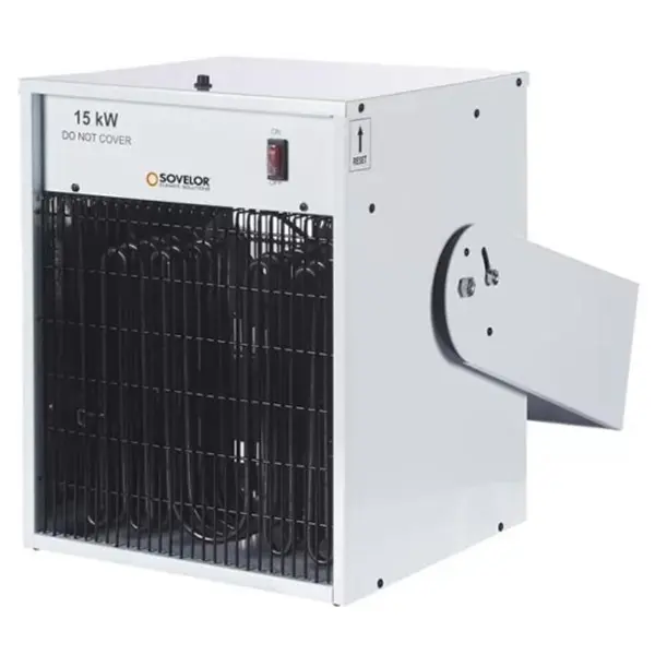 Chauffage aerotherme mural blanc 15KW 380V TR15D Sovelor