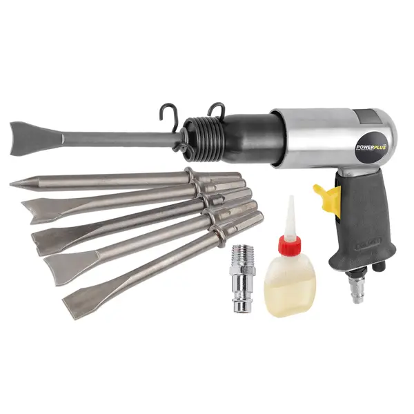 Burineur pneumatique 3500 coups/min - POWERPLUS
