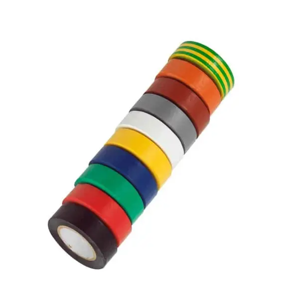 KS TOOLS Lot de 10 rubans d'isolation multicolore en PVC - 141.6010