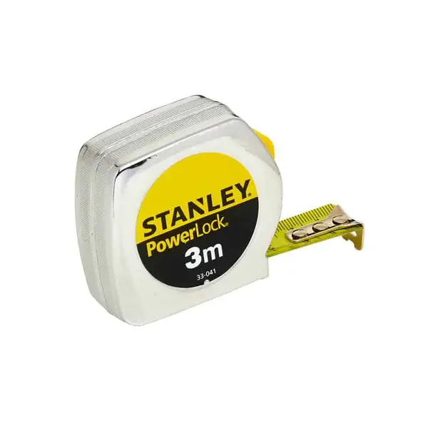STANLEY mesure 3m x 12,7mm powerlock classic metal - 0-33-218