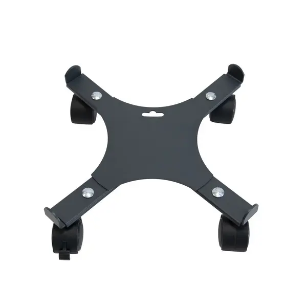 Roule plante extensible anthracite - 34-51 cm - Acier époxy - Louis Moulin