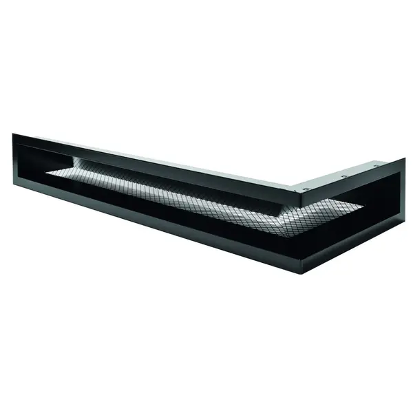 Grille d’angle à droite blanche - 700 x 300 x 110 mm - Joncoux