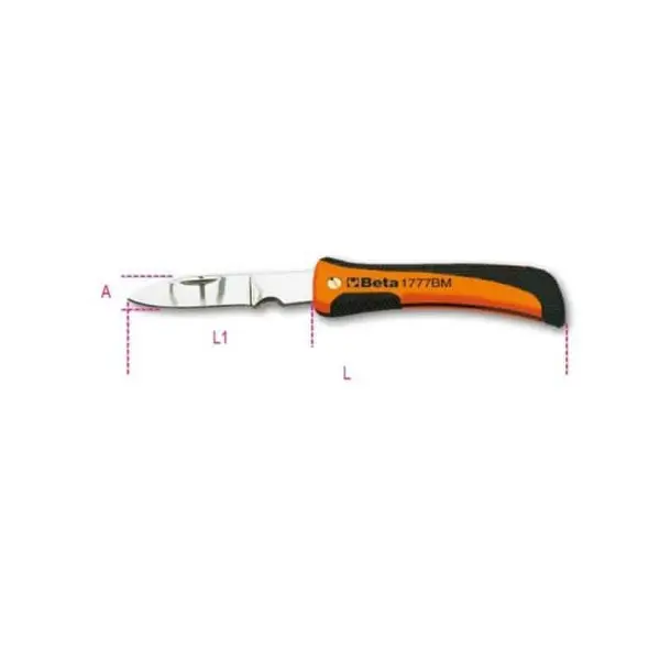 BETA Couteau d’électricien avec dénudeur 1777BM - 017770100