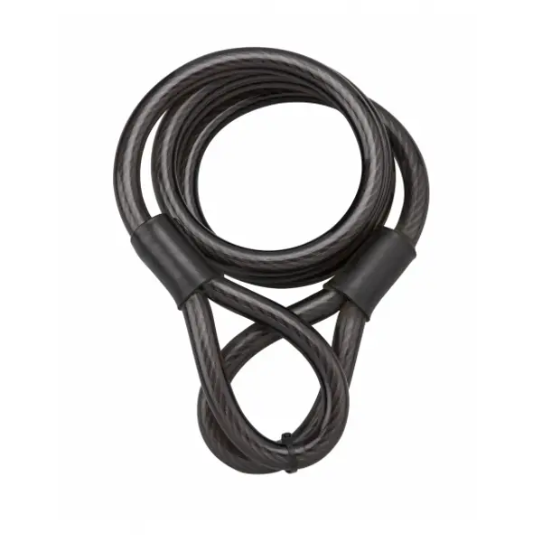Câble antivol Twisty, vélo, abris de jardin, Ø 15, 1.80m, acier gaine PVC - THIRARD