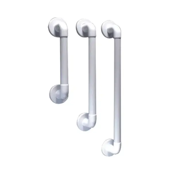 Barre d'appui éco droite blanc long 600mm