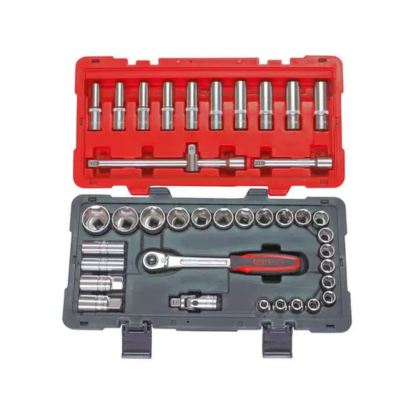KS TOOLS Coffret douilles et accessoires ULTIMATE 1/2", 39 - 922.0639