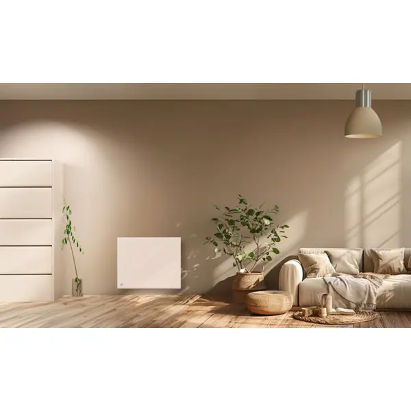 Radiateur électrique à inertie sèche cœur de céramique blanc "Loxy" 2000 W