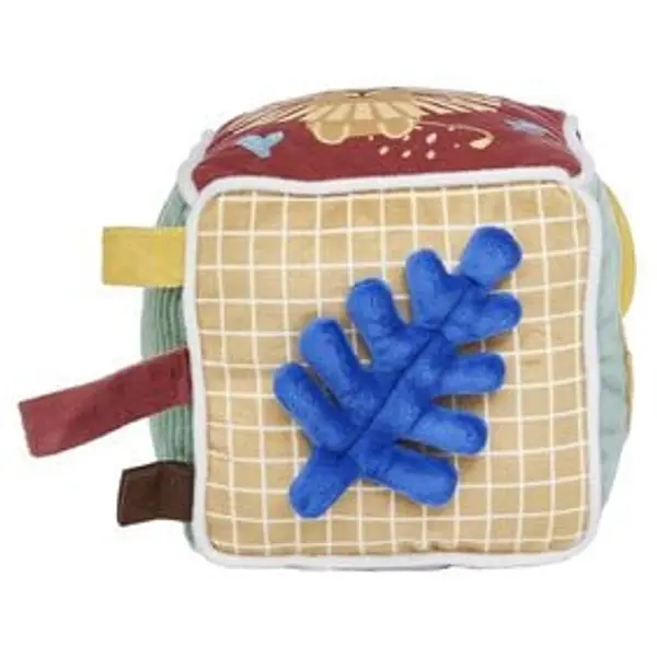 Cube d'éveil motif Lion 4 activités