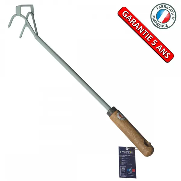 Griffe piocheuse manche extra-long bois PEFC - outil de jardin - PERRIN