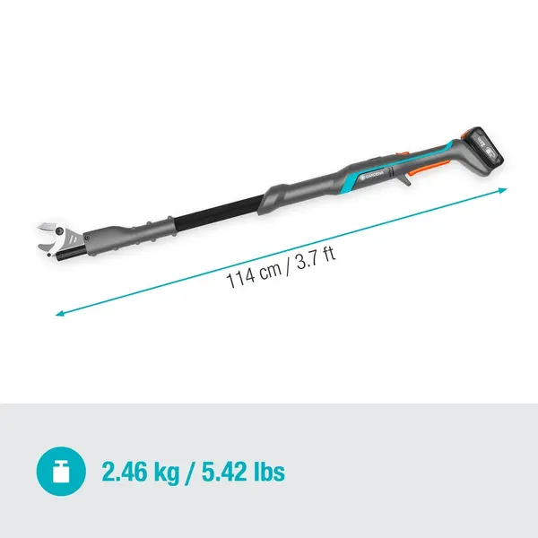Coupe-branches EasyCut 110/18V P4A sur batterie - Coupe Ø 28 mm - L. 1140 mm - GARDENA
