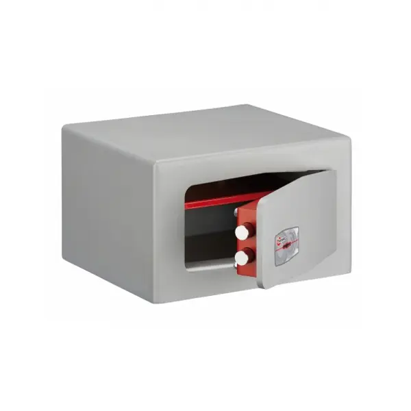 Coffre-fort à poser Bran, fermeture par clé, 2 pênes, 18L - THIRARD