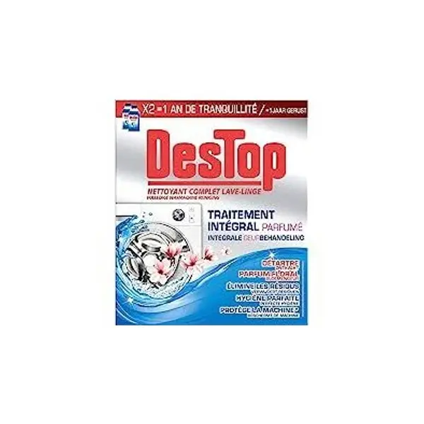 Destop Nettoyant Lave-Linge Traitement Intégral