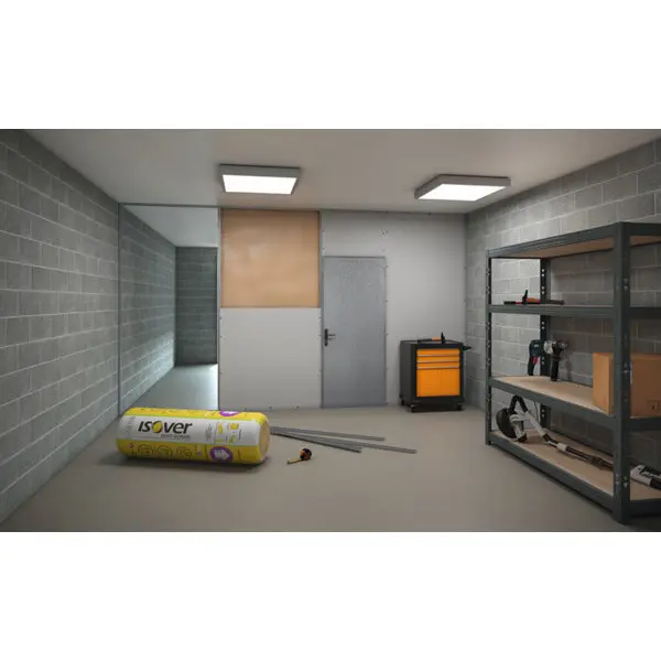 Bloc-porte de service métal isolée - H. 200 x l. 80 cm
