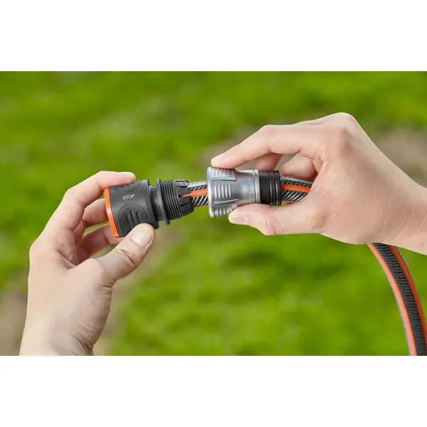 Raccord d'arrosage aquastop Premium pour tuyau Ø 15 mm - GARDENA